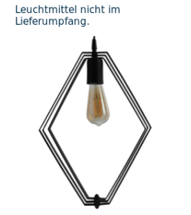 Lampe de suspension Diamond